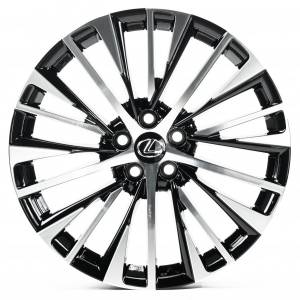 Replica LX952 Black_Machined_Face R18*8.0J PCD5*114.3 ET45 DIA 60.1