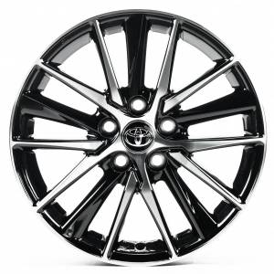 Replica TY893 Black_Machined_Face R17*7.5J PCD5*114.3 ET45 DIA 60.1