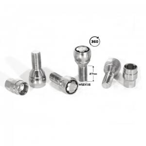 БОЛТ СЕКР. ( M12*1,5 ) H=27 (LB 0081) (4+2 KEY) PLASTIC PACK