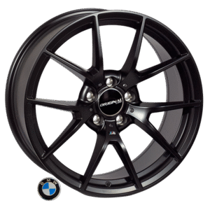 ZF-8369 SatinBLACK R18*8.0J PCD5*112 ET25 DIA 66.6