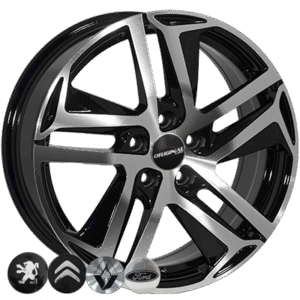 ZF-FR876 BMF R17*7.0J PCD5*108 ET46 DIA 65.1