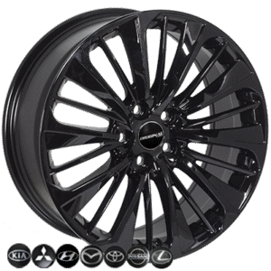 ZW-5372 BLACK R20*8.0J PCD5*114.3 ET35 DIA 67.1