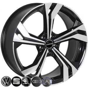 ZW-BK5873 BP R20*8.5J PCD5*112 ET35 DIA 66.6