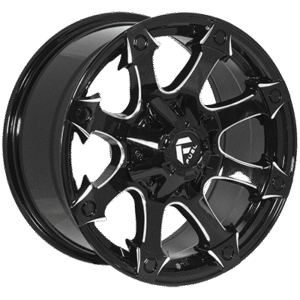 JH-10686 BLACK R17*8.5J PCD12*135/139.7 ET00 DIA 108.1