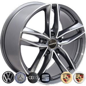 ZW-BK690 GP R18*8.0J PCD5*112 ET42 DIA 66.6