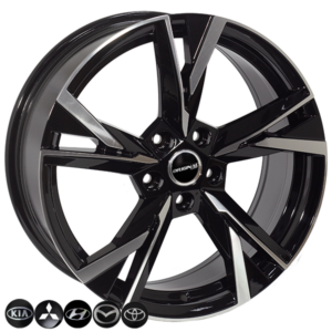 ZW-BKY1241 BP R16*6.5J PCD5*114.3 ET40 DIA 67.1