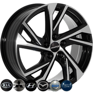 ZF-FE183 BMF R17*7.5J PCD5*108 ET50 DIA 63.4