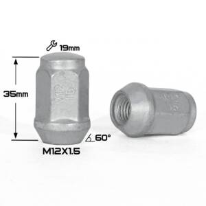 ГАЙКА КОНУС DACROMET М12*1,5 (L35 NEX 19)
