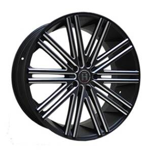 HARP Y-11 SATIN-BLACK R22 9.0J PCD 5x120 ET 32.0 DIA 74.1