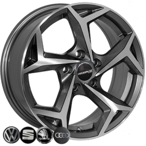 ZW-BK5340 GP R16*6.5J PCD5*112 ET40 DIA 57.1