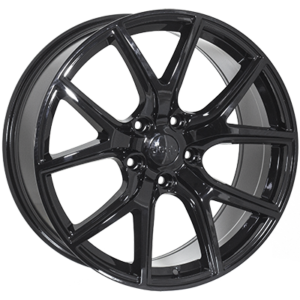 ZW-BK5315 BLACK R20*9.0J PCD5*127 ET45 DIA 71.6