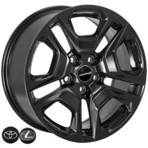 ZW-BKY1092 MattBLACK R17*7.5J PCD5*114.3 ET35 DIA 60.1