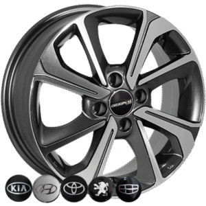 ZW-7854 MK-P R15*6.0J PCD4*100 ET40 DIA 54.1