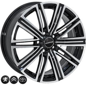 ZF-FR769 BMF R17*7.0J PCD5*108 ET45 DIA 65.1