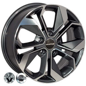 ZW-BK5168 GP R16*6.5J PCD5*114.3 ET45 DIA 66.1