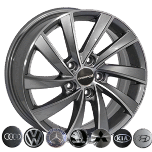 ZW-BK5290 GP R16*6.5J PCD5*112 ET46 DIA 57.1