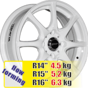 YA-1007 W R16*6.5J PCD5*108 ET45 DIA 63.4