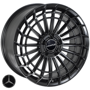 ZF-FBX162 MattBLACK R20*8.5J PCD5*112 ET38 DIA 66.6