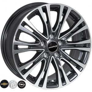 ZF-TL1358NW DarkGMF R16*6.5J PCD5*105 ET39 DIA 56.6