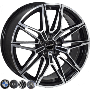 ZW-BK5938 BP R19*9.0J PCD5*112 ET42 DIA 66.6