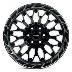 Off Road Wheels OW0335 Matt_Black_Lip_Milling R22 10.0J PCD 10x139.7-150 ET 18.0 DIA 110.1