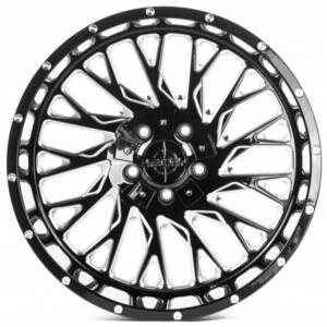 Off Road Wheels OW744 Machined_Black R20 10.0J PCD 10x127-139.7 ET 12.0 DIA 87.1