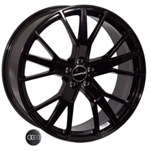 ZF-FB762 BLACK R22*9.5J PCD5*112 ET26 DIA 66.6