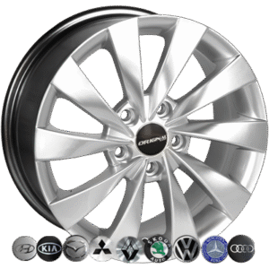 ZW-BK438 HS R15*6.5J PCD5*100 ET35 DIA 57.1