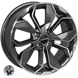 ZW-BK5296 GP R16*6.5J PCD4*100 ET38 DIA 60.1