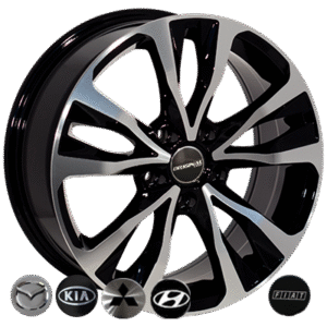 ZW-BK5212 BP R16*6.5J PCD5*98 ET39 DIA 58.1
