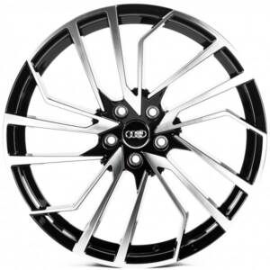 Replica A20683 GLOSS_BLACK_MACHINED_FACE R20 9.0J PCD 5x112 ET 26.0 DIA 66.45