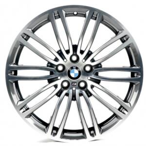 Replica B021-008 Machined_Face_Gunmetal R19 9.0J PCD 5x112 ET 44.0 DIA 66.6