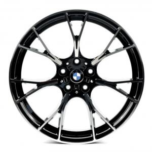Replica B1617 GLOSS_BLACK_MACHINED_FACE R20 9.5J PCD 5x112 ET 38.0 DIA 66.6