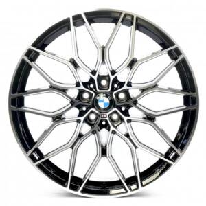 Replica B872 Black_Machined_Face R20 8.5J PCD 5x112 ET 26.0 DIA 66.6