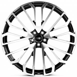 Replica FORGED A01002 GLOSS_BLACK_MACHINED_FACE_FORGED R23 10.0J PCD 5x112 ET 15.0 DIA 66.5