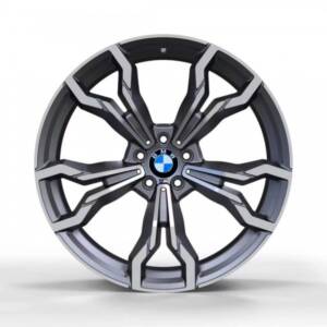 Replica FORGED B22828 MATT_GRAFITTE_MACHINED_FACE_FORGED R21 9.5J PCD 5x112 ET 31.0 DIA 66.5