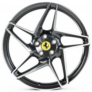 Replica FORGED FER7274 DARK_GUNMETAL_MACHINED_FACE_FORGED R20 9.0J PCD 5x114.3 ET 44.7 DIA 67.1