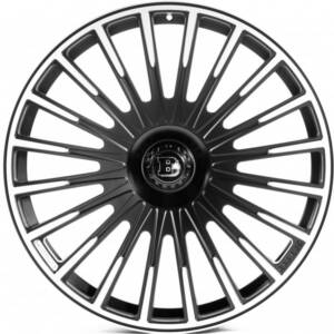 Replica FORGED LR-5C SATIN_BLACK_MACHINED_FACE_FORGED R24 10.0J PCD 5x120 ET 38.0 DIA 72.45