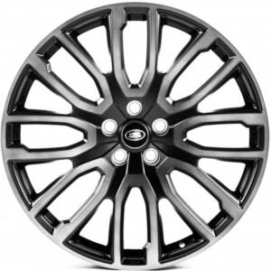 Replica FORGED LR6 SATIN_BLACK_DARK_MACHINED_FACE_FORGED R22 9.5J PCD 5x120 ET 38.0 DIA 72.45