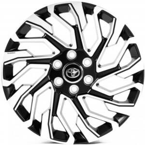 Replica FORGED TY0003 SATIN_BLACK_MACHINED_FACE_FORGED R20 8.5J PCD 6x139.7 ET 45.0 DIA 95.1