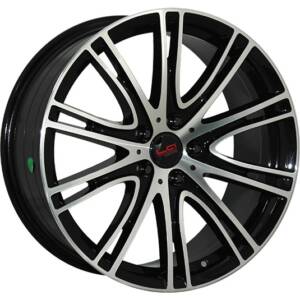 Replica LA B532 BKF R19 9.0J PCD 5x120 ET 44.0 DIA 72.6