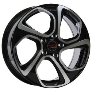 Replica LA NS513 BKF R17 6.5J PCD 5x114.3 ET 40.0 DIA 66.1