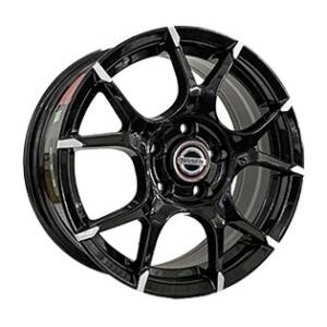 Replica LA NS536 BKF R16 6.5J PCD 5x114.3 ET 40.0 DIA 66.1