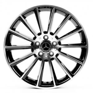 Replica MR5001 GLOSS_BLACK_MACHINED_FACE R20 9.0J PCD 5x112 ET 49.0 DIA 66.6