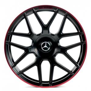 Replica MR8010 Matt_Black_Red_Lip R22 10.0J PCD 5x130 ET 36.0 DIA 84.1
