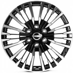 Replica NS891 Black_Machined_Face R20 8.0J PCD 6x139.7 ET 35.0 DIA 78.1