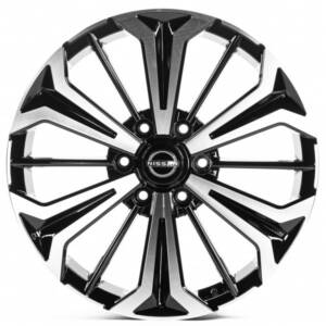 Replica NS901 Black_Machined_Face R20 8.0J PCD 6x139.7 ET 35.0 DIA 77.8