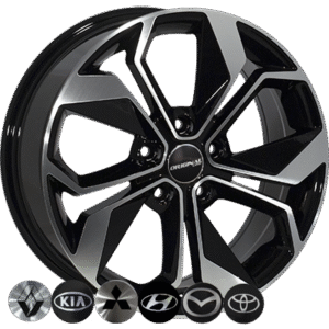 ZW-BK5168 BP R15*6.5J PCD5*114.3 ET40 DIA 67.1