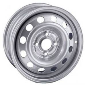 Steel SDT U2001 Silver R16 6.0J PCD 4x100 ET 52.0 DIA 54.1