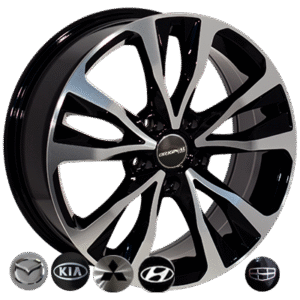ZW-BK5212 BP R16*6.5J PCD5*114.3 ET45 DIA 67.1